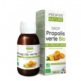 Sirop à la Propolis Verte Bio - Certifié AB