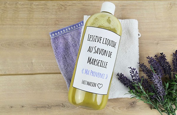 Lessive liquide au savon de Marseille - "Ma Provence"